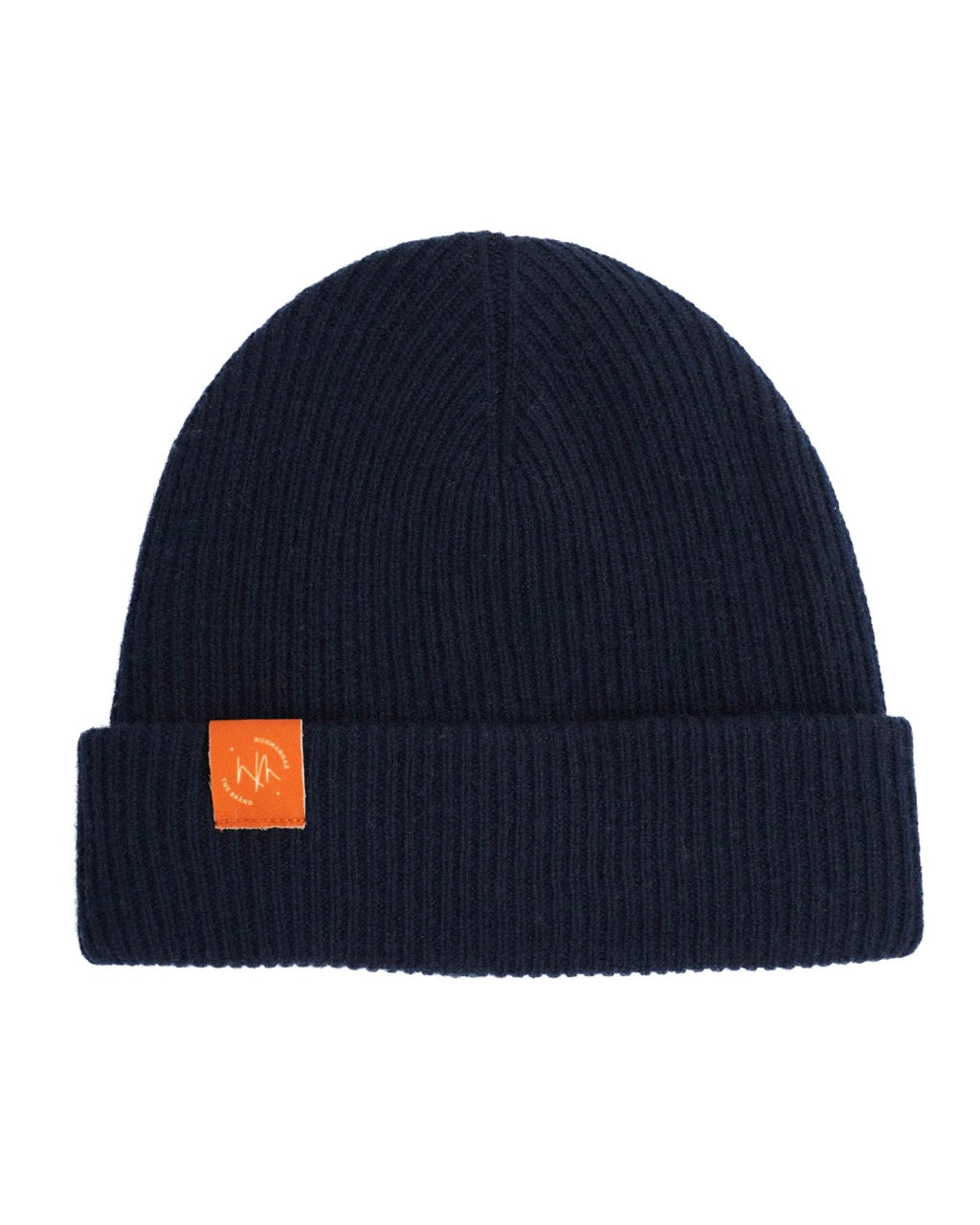Navy Cashmere Merino Wool Beanie